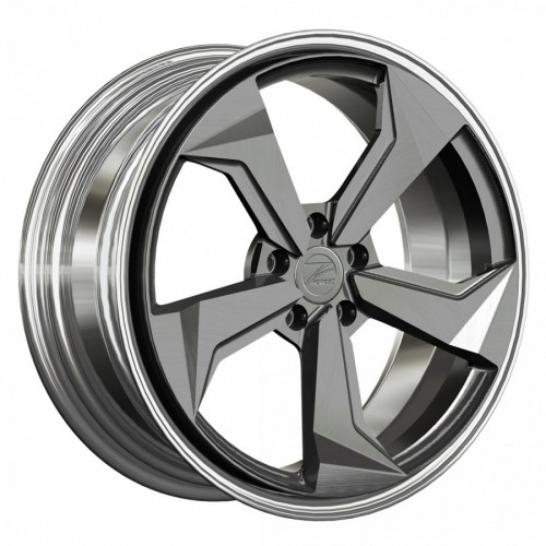 ZP.FORGED 19 Zero Concave | Brushed Black / Polished Lip